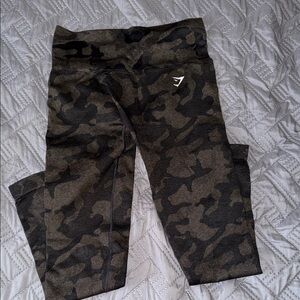 Gymshark Black Camo Leggings